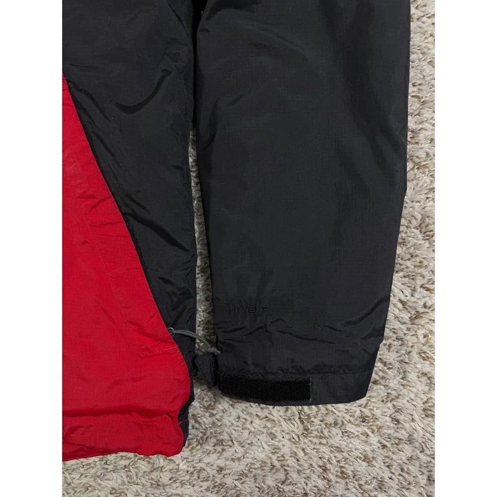 The North Face Color Block 3 in 1 HyVent Black Red Jacket Men's Small